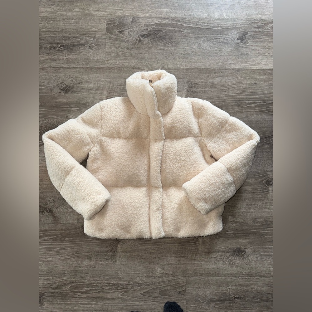 Joie Soft Cream Fleece Jacket